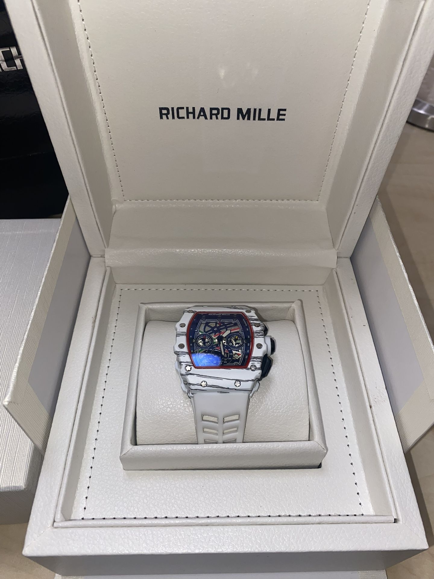 Richard Mille Zebra Red Men’s Watch
