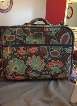 Vera Bradley rolling brief case