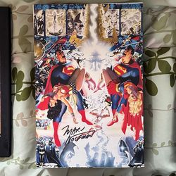 Crisis On Infinite Earths Absolute Compendium Marv Wolfman Signed