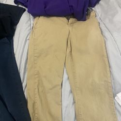 School Uniforms Various Colors Pants & Polos