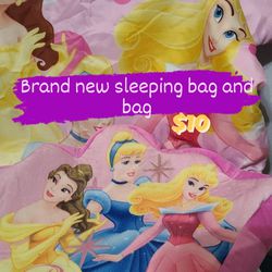 Princess Sleeping Bag And Backpack 💗❣💗