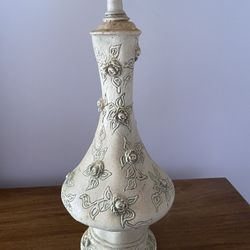 Antique Vintage Lamp - Pottery Lamp Base. 