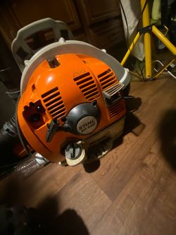 Gas back pack blower