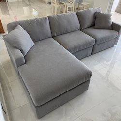New Gray Sectional Couch