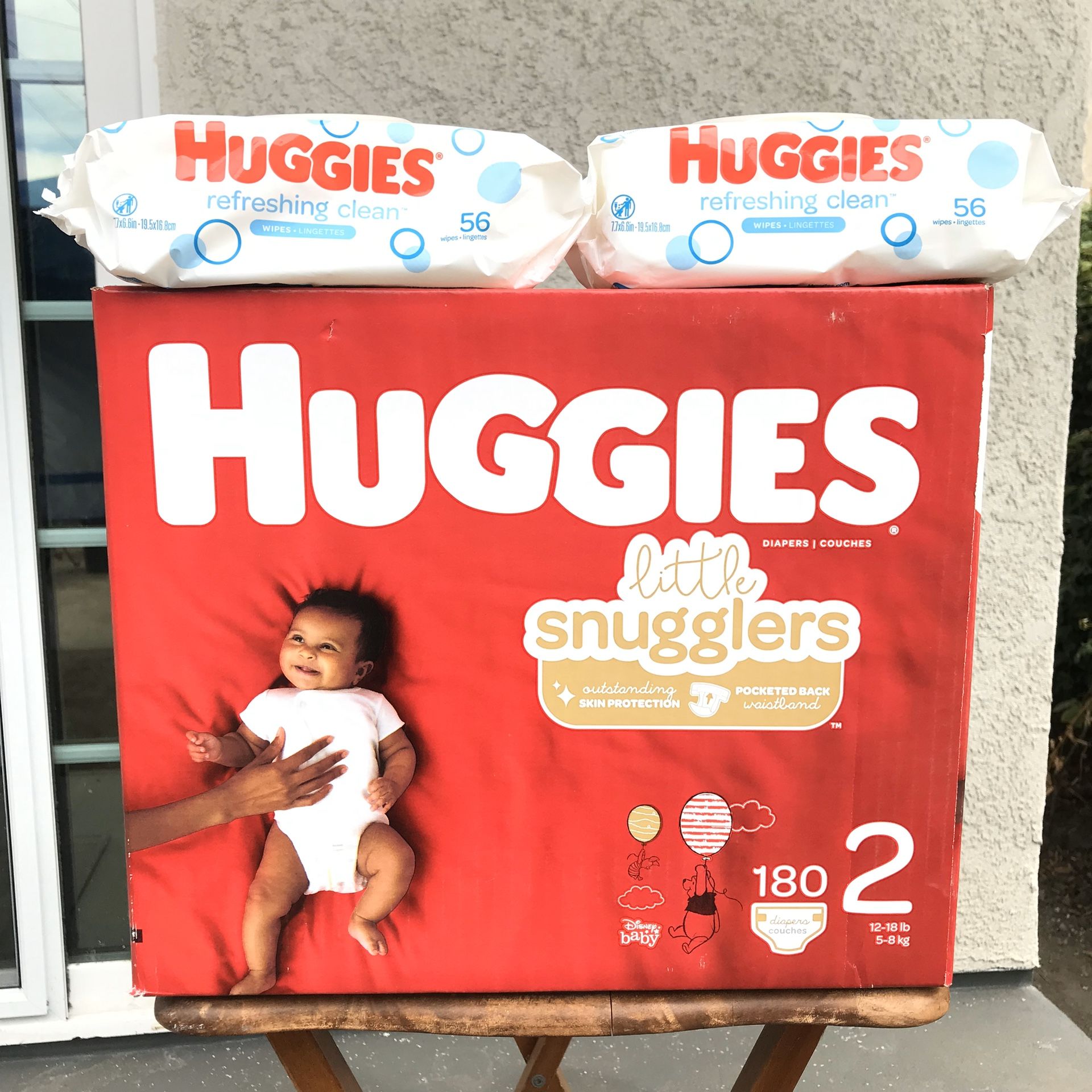 Huggies Size 2/wipes Bundle📍NO DELIVERY📍LOCATION IS POSTED📍