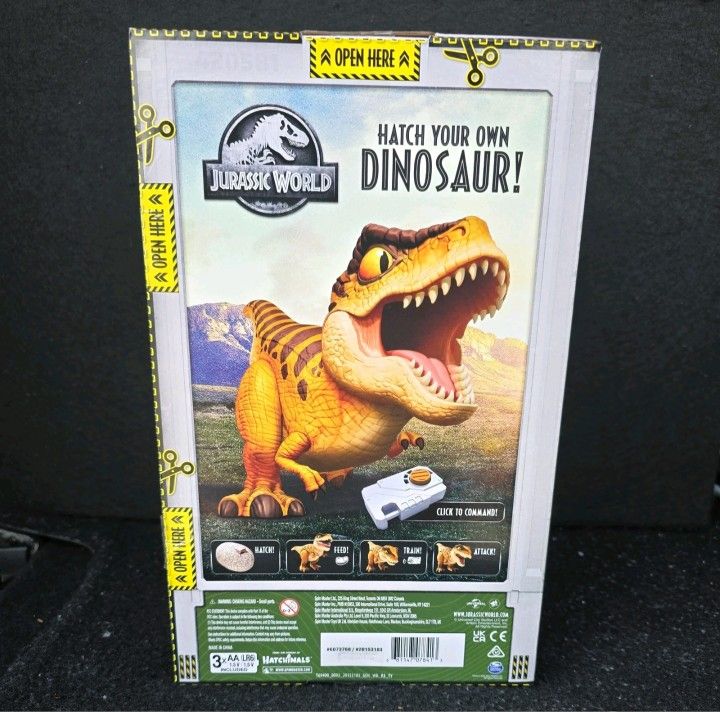 Jurassic World Park Primal Hatch T REX Tyrannosaurus Rex Dinosaur