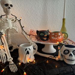 Ceramic Halloween Mugs