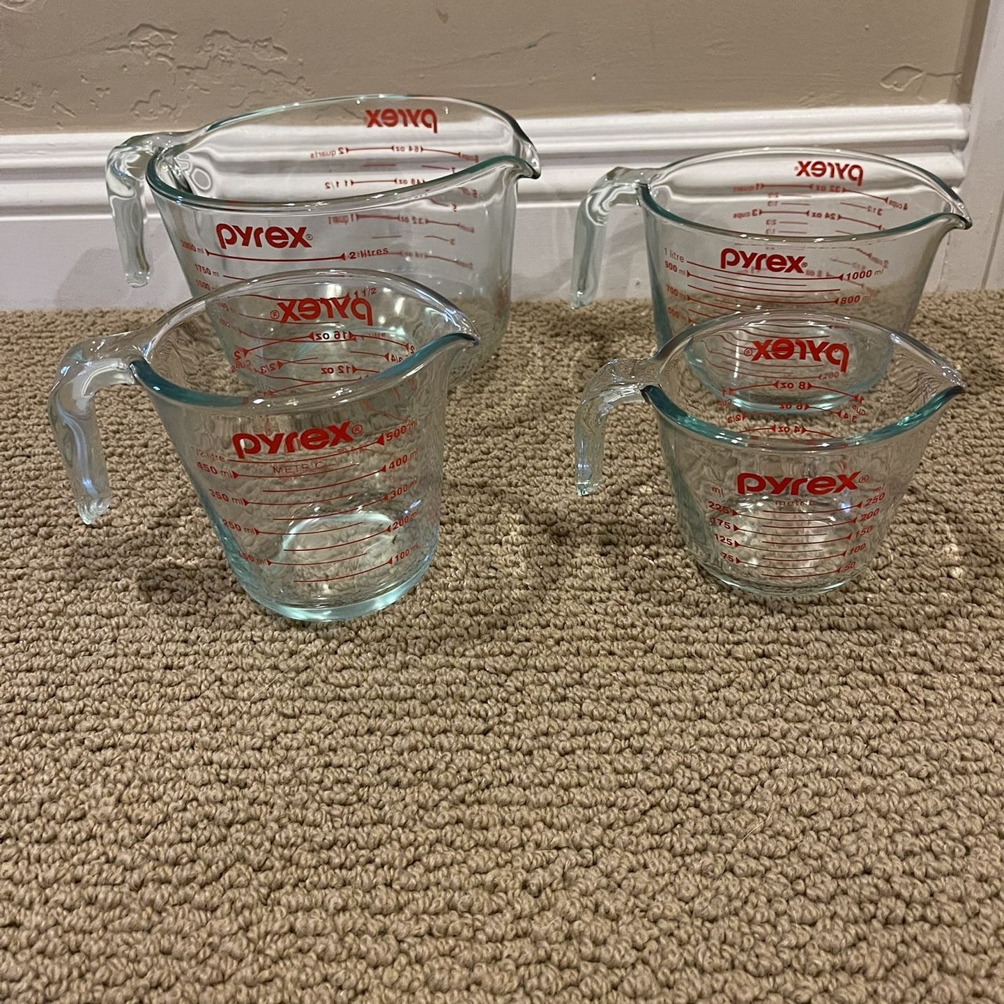 Pyrex 4 Piece Set for Sale in Las Vegas, NV - OfferUp