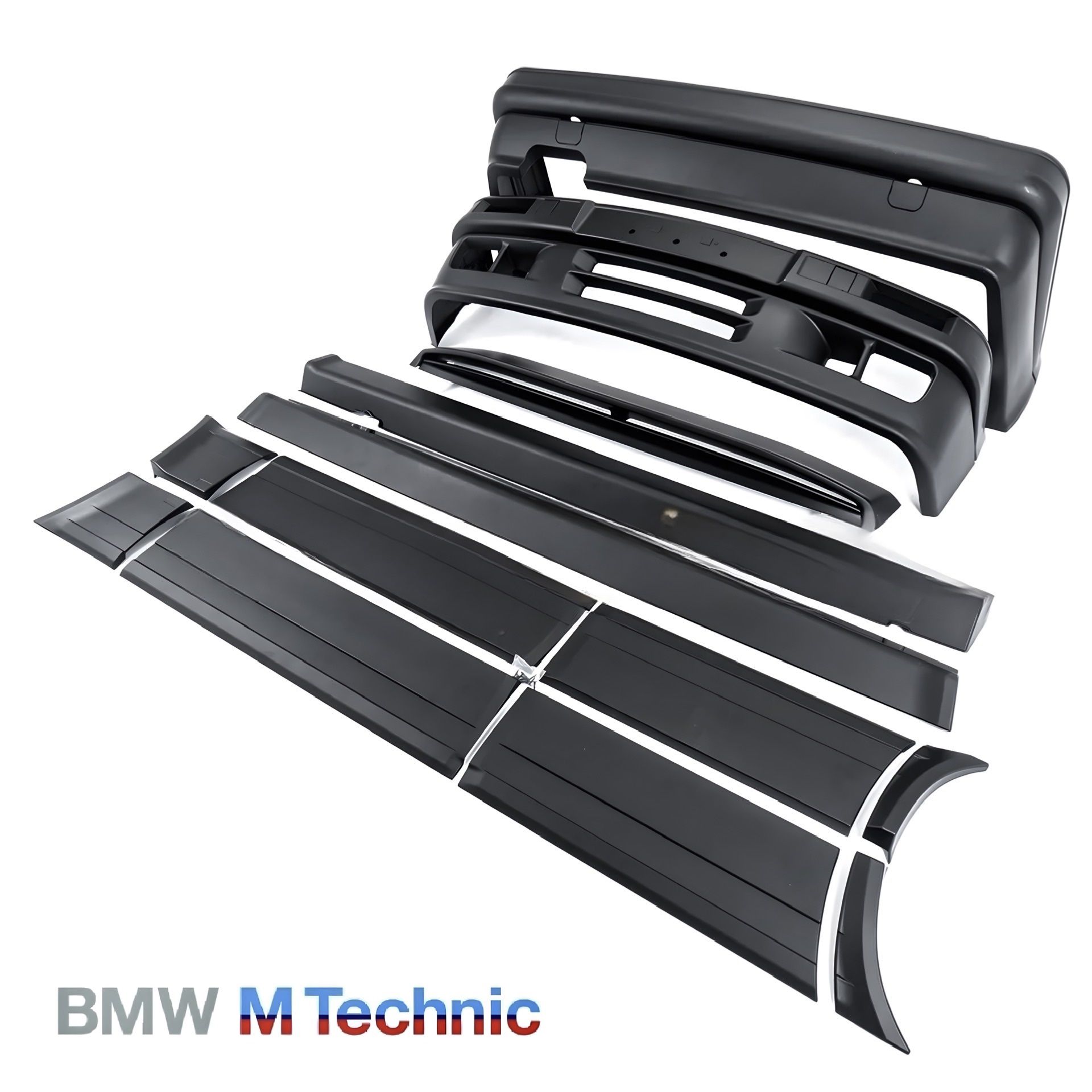 BMW E30 MTech 2 Sedan Complete Body Kit + MTech 2 Rear Spoiler