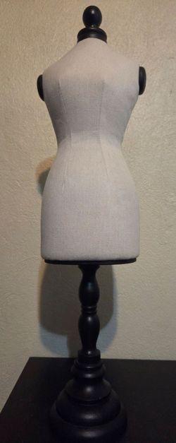 Tabletop Linen Dress Form