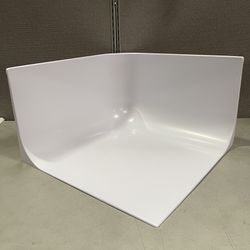 Product Photography White Background Table Top Seamless Cyc for Photo Studio