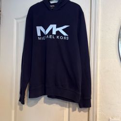 Men’s Michael Kors Navy Logo Hoodie XL
