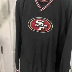 49ers Windbreaker Size L