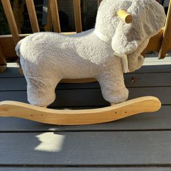 Pottery Barn Rocking Elephant