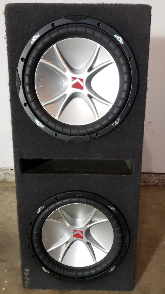 12" Car Speakers/ Performance Techniques Amplifier