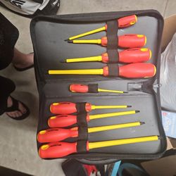 Westward Insulated Screw Driver Set