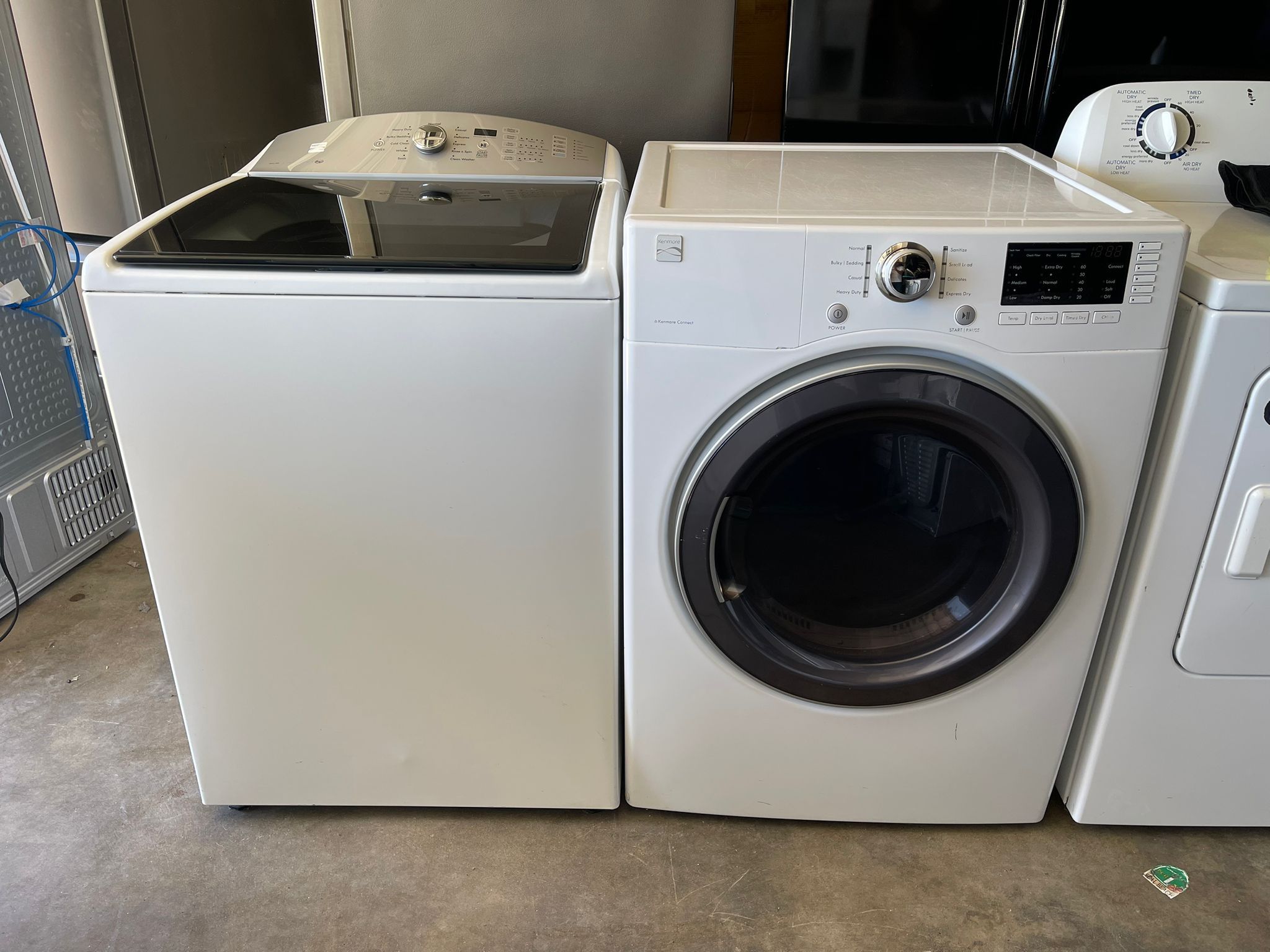 Kenmore Set Washer And Dryer