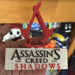 Assassins Creed shadows logo display