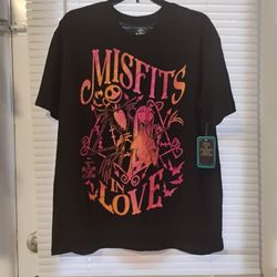 misfits Jack and Sally t-shirt
