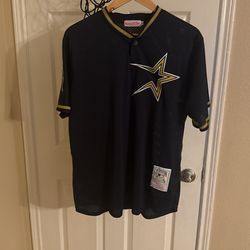 Mitchell & Ness Houston Astros Throwback Jersey