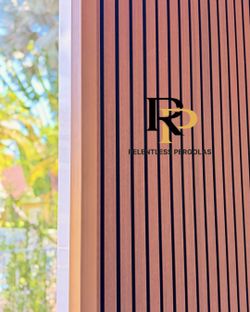 Custom Composite Cladding Privacy Wall for Pergolas
