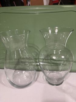 Glass vases