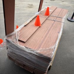 Composite Wood Planks Red Wood Liquidation 6 Foot