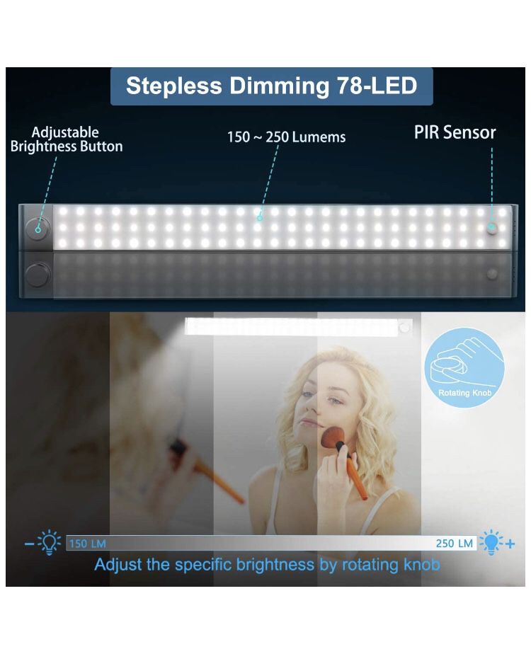 Led Monitor Sensor Light