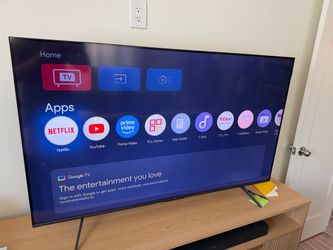 TCL 55” 4K UHD QLED Smart TV