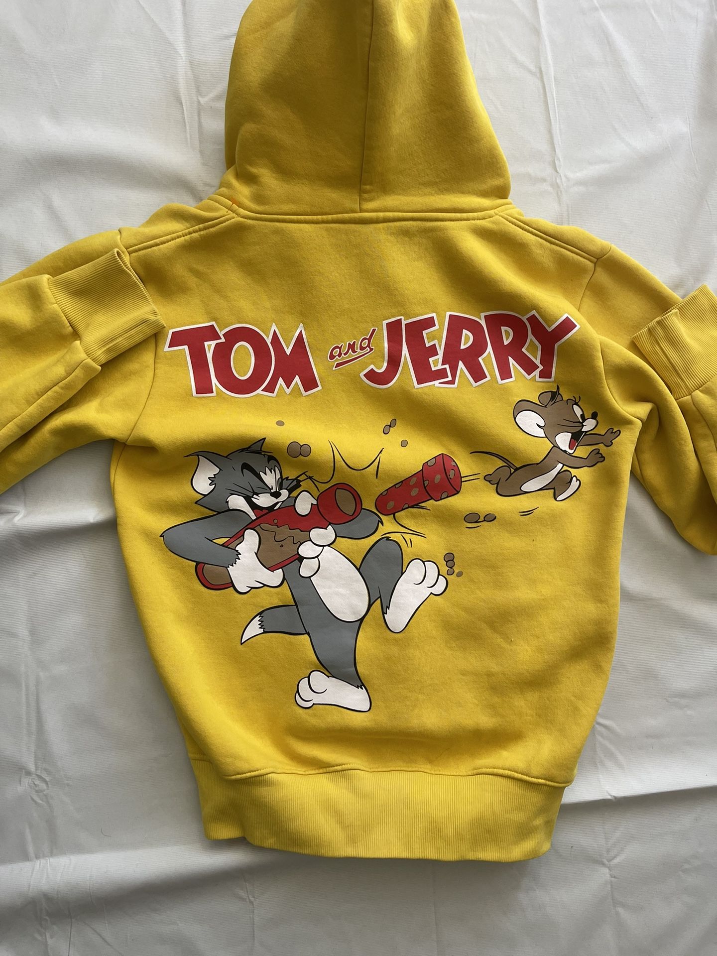 Yellow Nike Tom & Jerry Hoodie