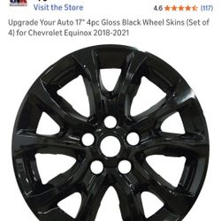 17" Wheel Skins/ Hubcaps for 2018-2021 Chevy Equinox