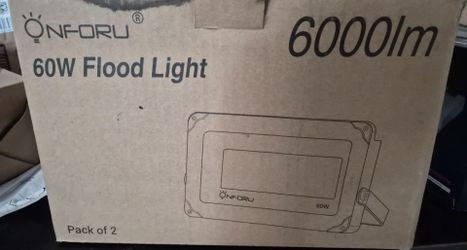 Onforu 2 Pack 60W LED Black Lights, Blacklight Flood Light