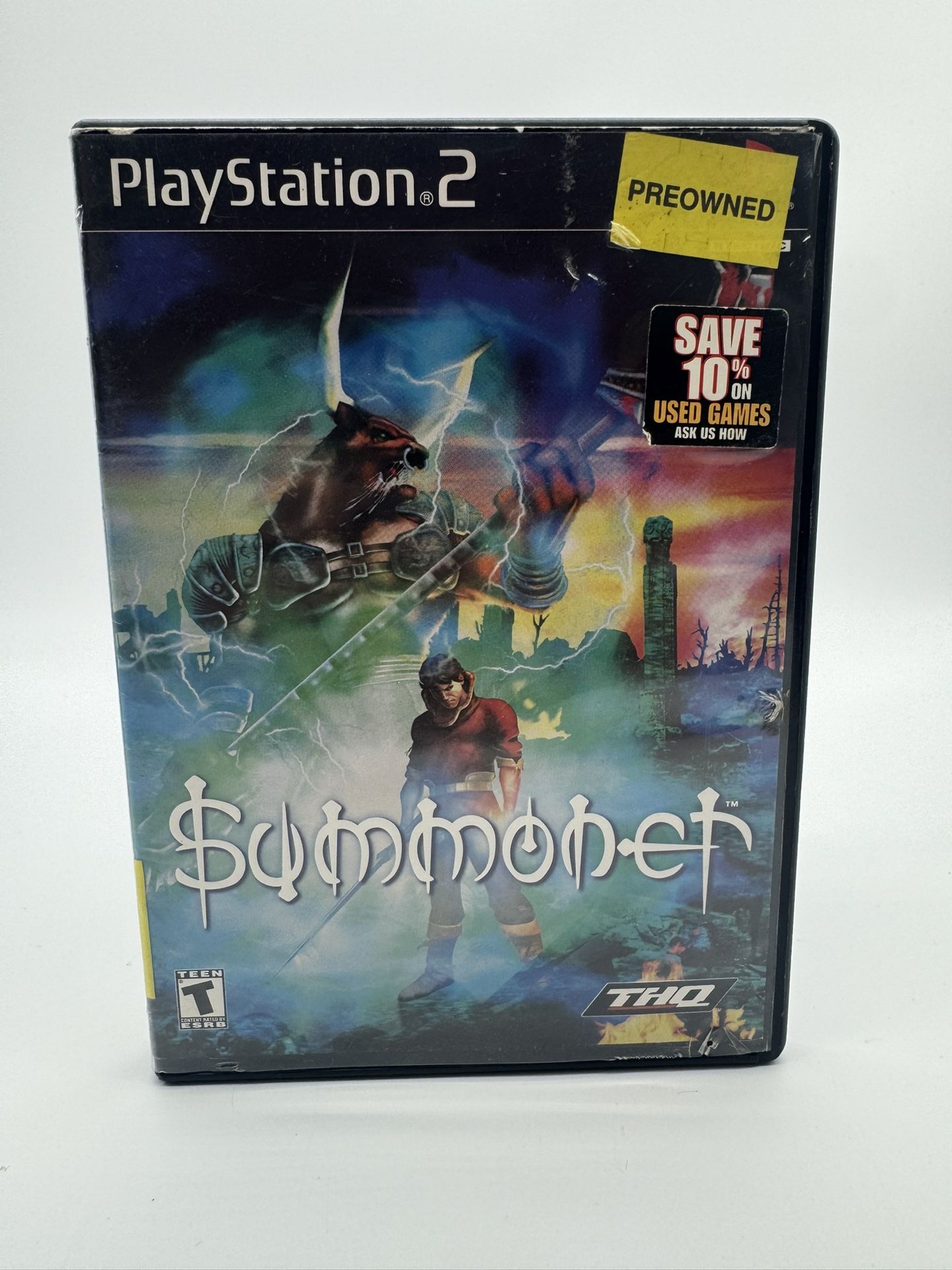 Summoner (Sony PlayStation 2, 2000) PS2 CIB Complete - Tested Black Label
