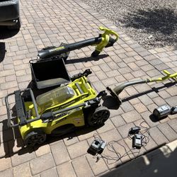 Cordless lawn care equipment