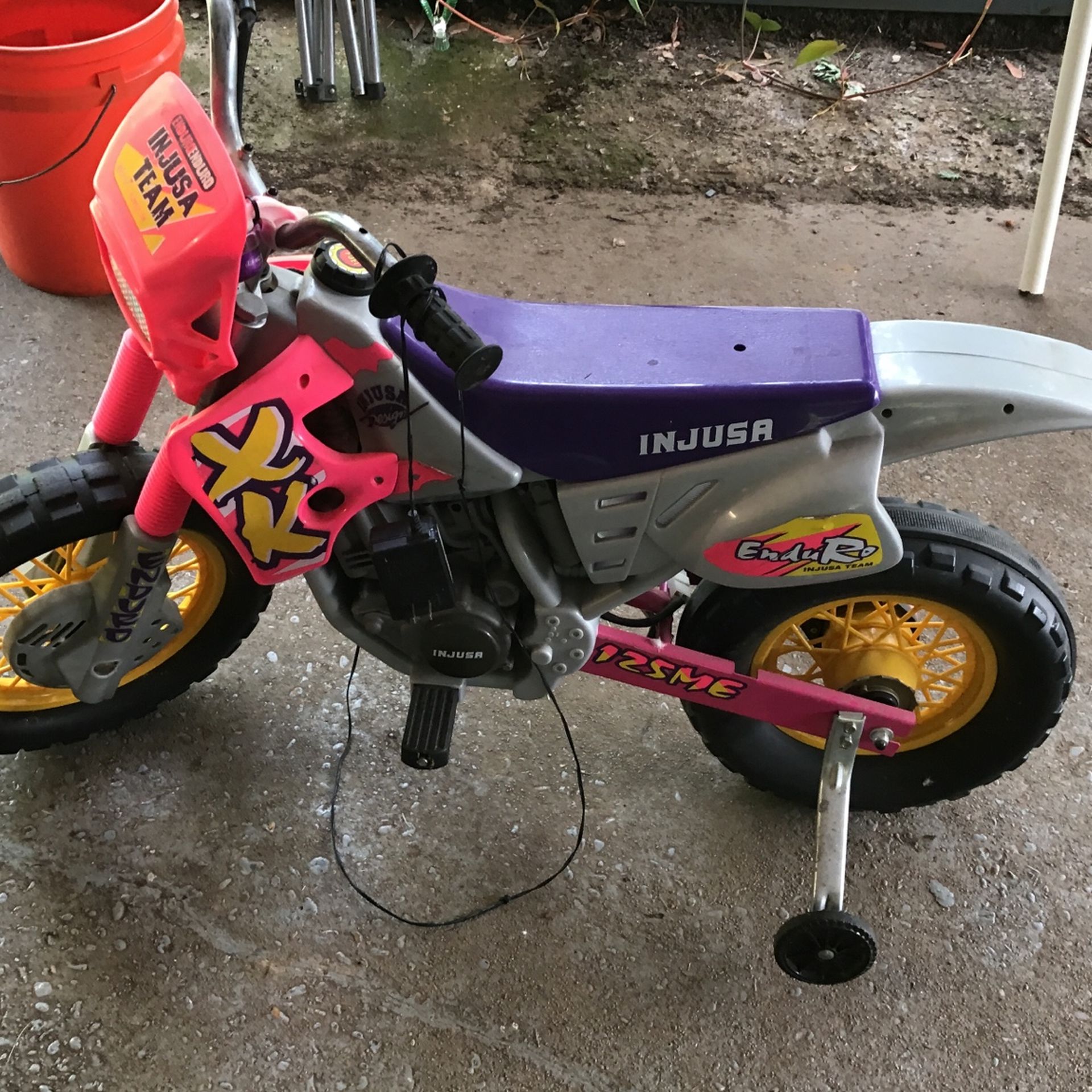 Kids Motorcycle For Evening Walks