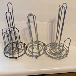 Paper towel racks one dollar each