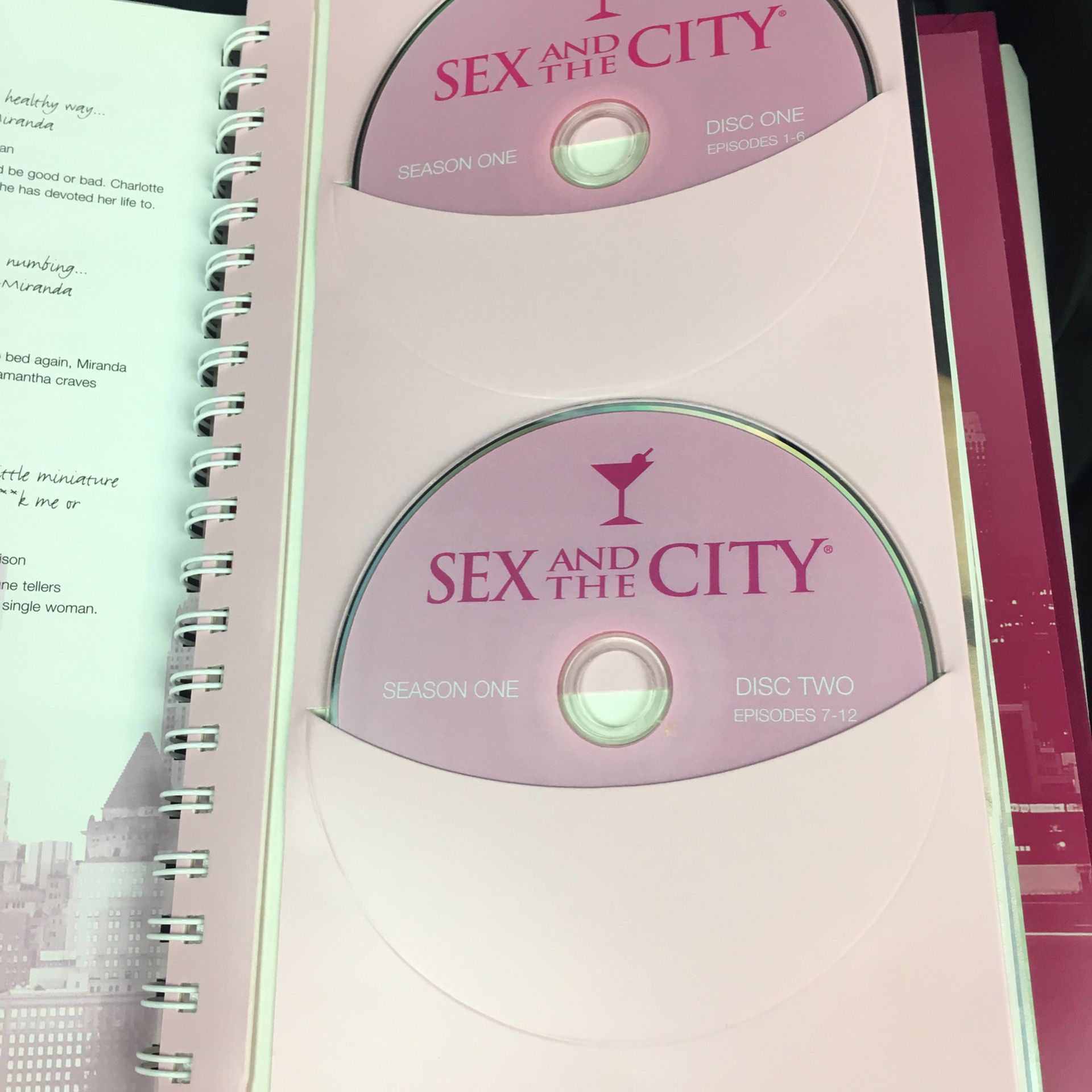 Sex And The City Complete Series 20 Disc Dvd Set In Pink Velvet Case