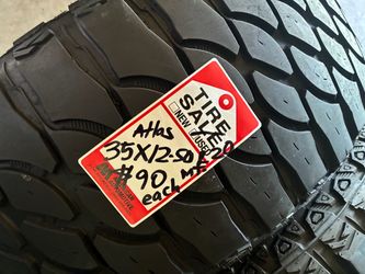 35x12.50R20 LT MT. ATLAS $90 each