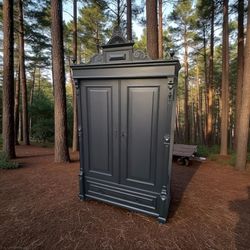 Huge Wardrobe Closet Armoire Dresser Solid Wood 53x22x93 New Free Delivery 