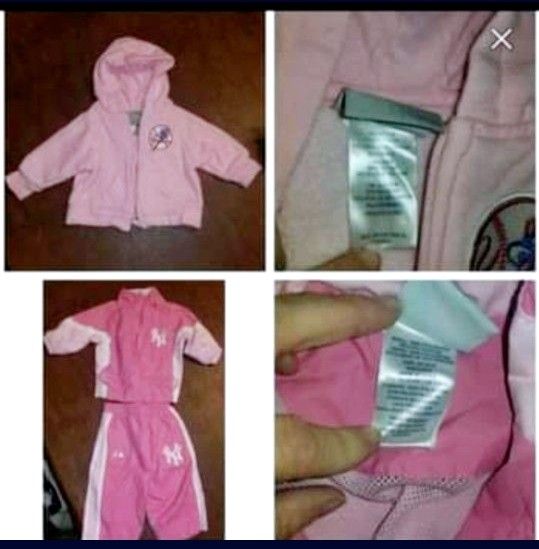 Infant Girls NYY Clothing Lot Size 3-6/6-9Months