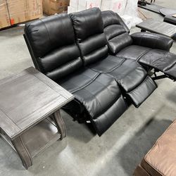 New! Extra Padded Power Motion Recliner Sofa, Recliner Sofa, Recliner, Leatherette Recliner, Faux Leather Recliner Sofa, Sofa, High Back Recliner Sofa