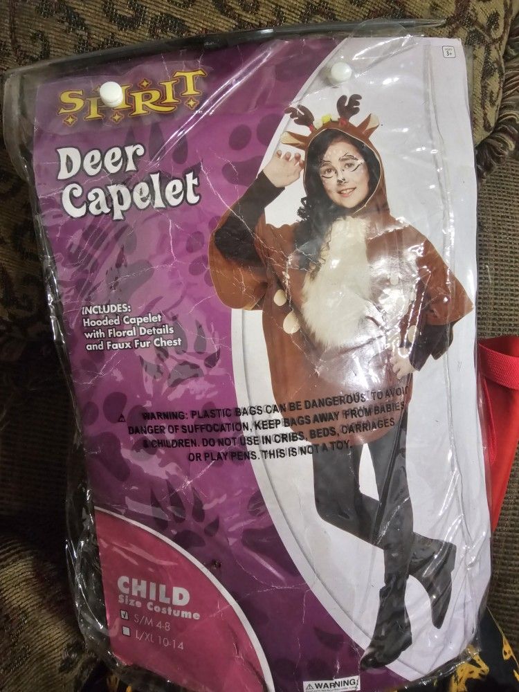 Girl's Deer Costume 