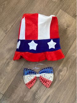 USA hat and bow