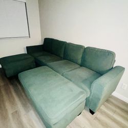 Green Sectional 