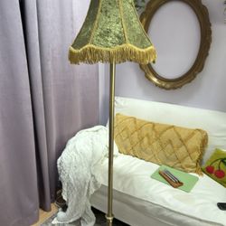 Handmade Fringed Lampshade