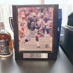 Jerry Porter Signed 8x10  Oakland Raiders 