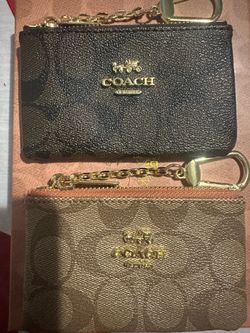 Coin pouch keychain