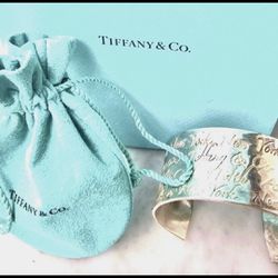 Tiffany & Co. Notes Cuff Bracelet 
