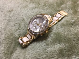 Gold plated watch