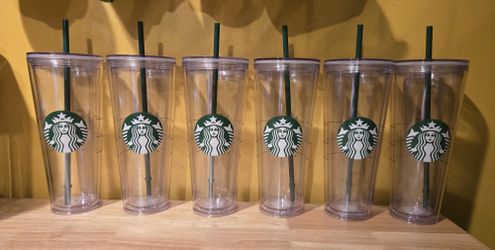 24oz Starbucks Clear Cup